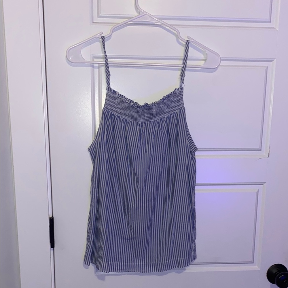 Old Navy Striped Blue Women's Top